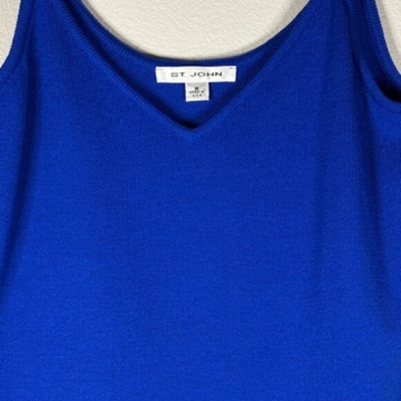 St. John Evening Royal Blue 4-Piece Set – Jacket, Snap-In Insert, Shell & Pants - Picture 10 of 14